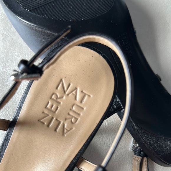 Naturalizer Black Pointed Toe Heels - Picture 6 of 9